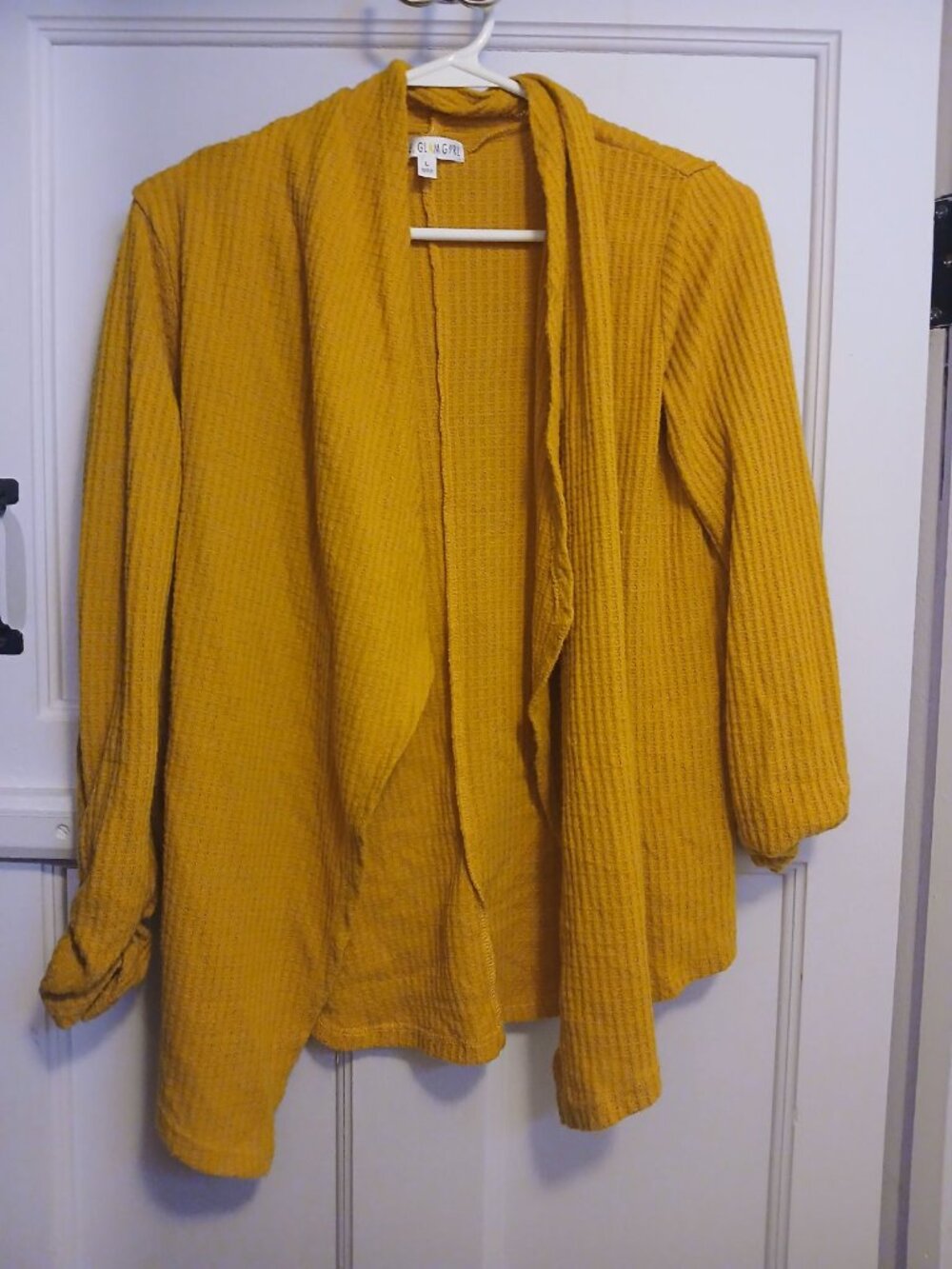 Love Glam Girl Large Gold Sweater